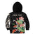 Personalized Japanese Koi Fish Kid Hoodie with Polynesian Pattern - Wonder Print Shop