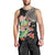 Personalized Japanese Koi Fish Men Tank Top with Polynesian Pattern - Wonder Print Shop