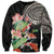 Personalized Japanese Koi Fish Sweatshirt with Polynesian Pattern - Wonder Print Shop