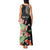 Personalized Japanese Koi Fish Tank Maxi Dress with Polynesian Pattern - Wonder Print Shop