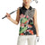 Personalized Japanese Koi Fish Women Sleeveless Polo Shirt with Polynesian Pattern - Wonder Print Shop