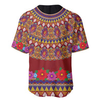Greenland Costume Baseball Jersey Tradional Kalaallisuut Pattern