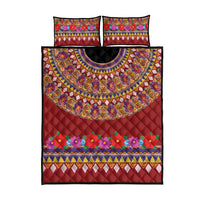 Greenland Costume Quilt Bed Set Tradional Kalaallisuut Pattern