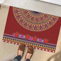 Greenland Costume Rubber Doormat Tradional Kalaallisuut Pattern