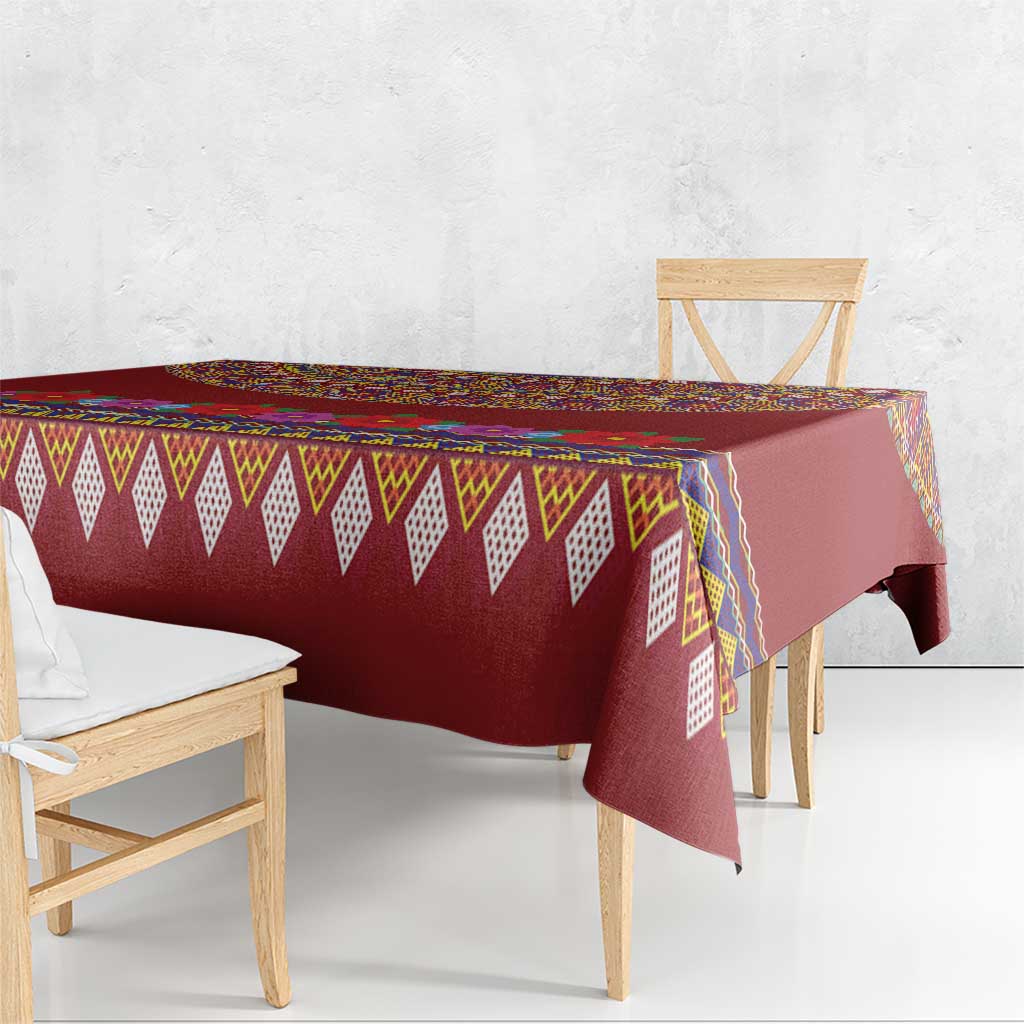 Greenland Costume Tablecloth Tradional Kalaallisuut Pattern