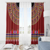 Greenland Costume Window Curtain Tradional Kalaallisuut Pattern