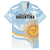 Custom Argentina Rugby Family Matching Puletasi and Hawaiian Shirt Summer Paris 2024 - Wonder Print Shop