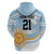 Custom Argentina Rugby Hoodie Summer Paris 2024 - Wonder Print Shop