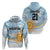 Custom Argentina Rugby Hoodie Summer Paris 2024 - Wonder Print Shop