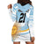 Custom Argentina Rugby Hoodie Dress Summer Paris 2024 - Wonder Print Shop