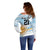 Custom Argentina Rugby Off Shoulder Sweater Summer Paris 2024 - Wonder Print Shop