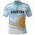 Custom Argentina Rugby Polo Shirt Summer Paris 2024 - Wonder Print Shop