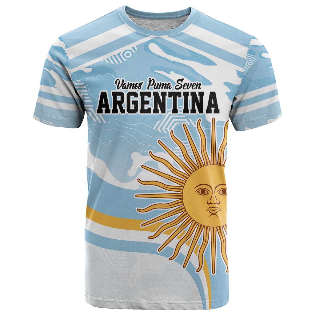 Custom Argentina Rugby T Shirt Summer Paris 2024 - Wonder Print Shop