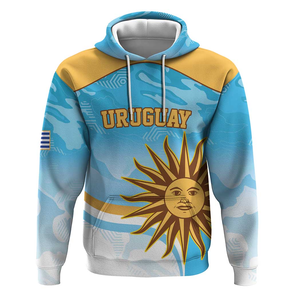 Custom Uruguay Rugby Hoodie Go Teros Summer Paris 2024 - Wonder Print Shop