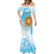 Custom Uruguay Rugby Mermaid Dress Go Teros Summer Paris 2024 - Wonder Print Shop