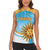 Custom Uruguay Rugby Women Sleeveless Polo Shirt Go Teros Summer Paris 2024 - Wonder Print Shop