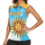 Custom Uruguay Rugby Women Sleeveless Polo Shirt Go Teros Summer Paris 2024 - Wonder Print Shop