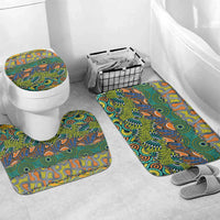 Africa Tribal Mixed Pattern Bathroom Set - Wonder Print Shop