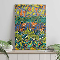 Africa Tribal Mixed Pattern Canvas Wall Art - Wonder Print Shop