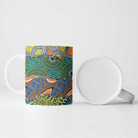 Africa Tribal Mixed Pattern Ceramic Mug - Wonder Print Shop