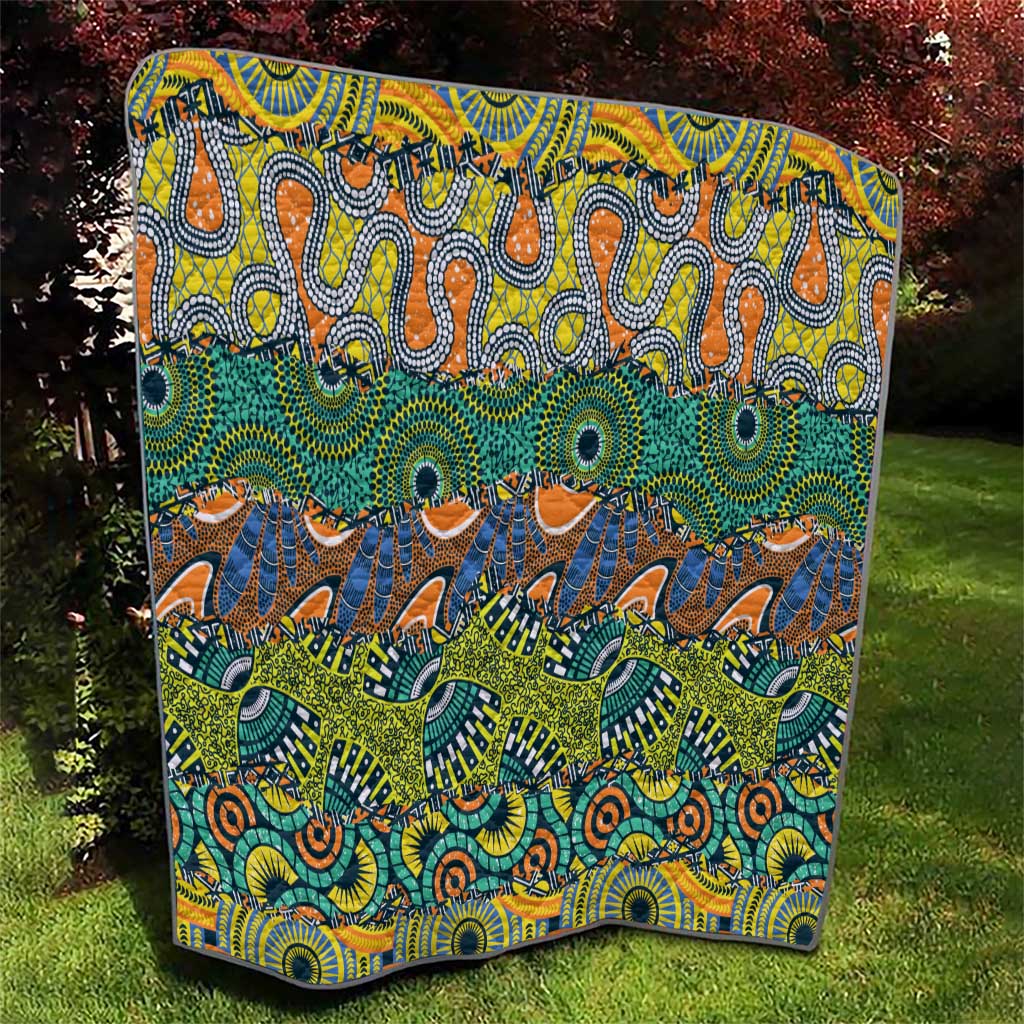 Africa Tribal Mixed Pattern Quilt - Wonder Print Shop