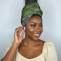 Africa Tribal Mixed Pattern Simple Headwrap