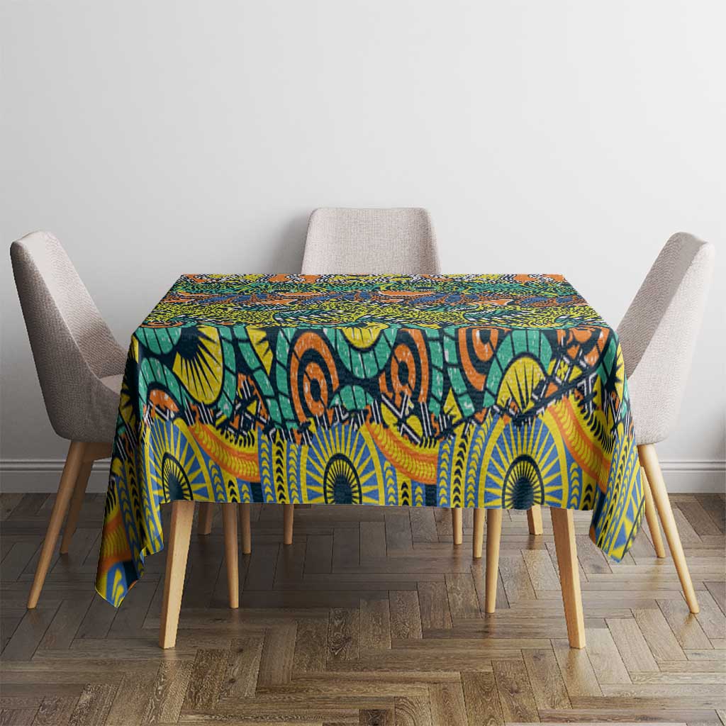 Africa Tribal Mixed Pattern Tablecloth - Wonder Print Shop