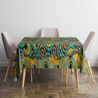 Africa Tribal Mixed Pattern Tablecloth - Wonder Print Shop