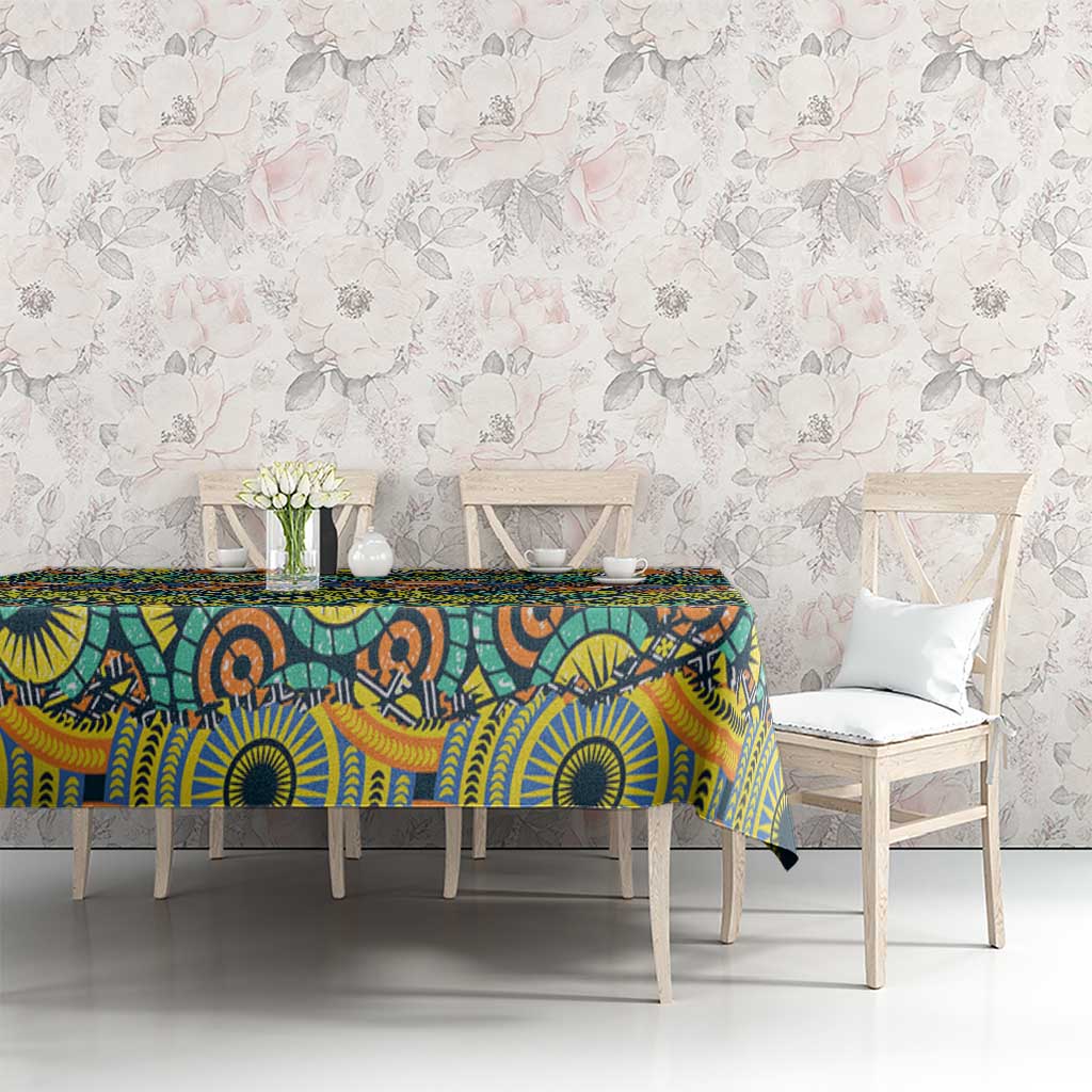 Africa Tribal Mixed Pattern Tablecloth - Wonder Print Shop