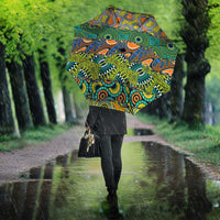 Africa Tribal Mixed Pattern Umbrella - Wonder Print Shop