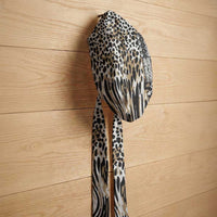 Africa Tribal Pattern Mixed Leopard Skin Easy Headwrap