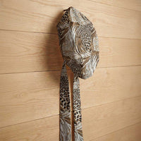 African Wild Animal Skins Easy Headwrap Leopard Pattern