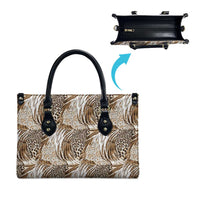 Wild Animal Skins Leather Bag Leopard Pattern - Wonder Print Shop