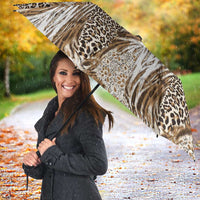 Wild Animal Skins Umbrella Leopard Pattern - Wonder Print Shop