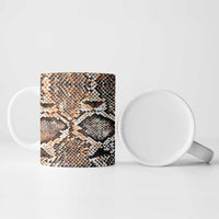 Wild Animal Skins Ceramic Mug Vintage Snake Skin Pattern - Wonder Print Shop