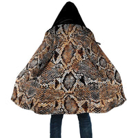 Wild Animal Skins Cloak Vintage Snake Skin Pattern - Wonder Print Shop