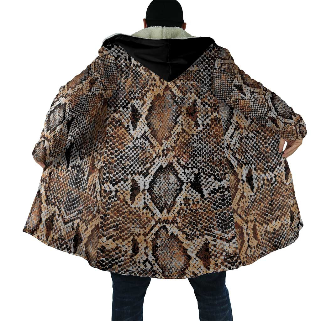 Wild Animal Skins Cloak Vintage Snake Skin Pattern - Wonder Print Shop