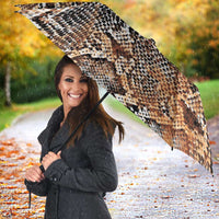 Wild Animal Skins Umbrella Vintage Snake Skin Pattern - Wonder Print Shop