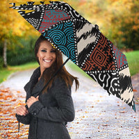 Wild Animal Skins Umbrella Triangles Pattern Afro Pattern Style - Wonder Print Shop