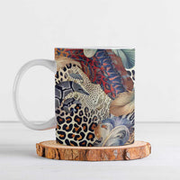 Wild Animal Skins Ceramic Mug Unique Leopard Zebra And Snake Patterns - Wonder Print Shop