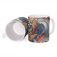 Wild Animal Skins Ceramic Mug Unique Leopard Zebra And Snake Patterns - Wonder Print Shop