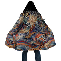 Wild Animal Skins Cloak Unique Leopard Zebra And Snake Patterns - Wonder Print Shop