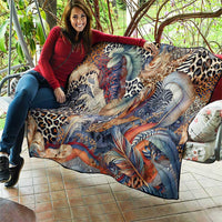 Wild Animal Skins Quilt Unique Leopard Zebra And Snake Patterns - Wonder Print Shop