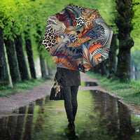 Wild Animal Skins Umbrella Unique Leopard Zebra And Snake Patterns - Wonder Print Shop