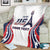 Personalized USA Make America Strong Again Blanket Go Paris 2024