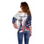 Personalized USA Make America Strong Again Off Shoulder Sweater Go Paris 2024 - Wonder Print Shop