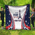 Personalized USA Make America Strong Again Quilt Go Paris 2024