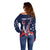 Personalized USA One For All Off Shoulder Sweater Go Paris 2024 - Wonder Print Shop