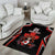 Custom Canada Rugby Pacific Area Rug Beaver and Maple Leaf LT9 - Wonder Print Shop