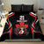 Custom Canada Rugby Pacific Bedding Set Beaver and Maple Leaf LT9 - Wonder Print Shop